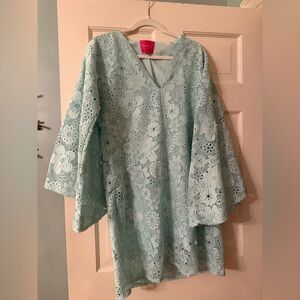 Marie by Victoria Dunn 3D Lace caftan Dress
